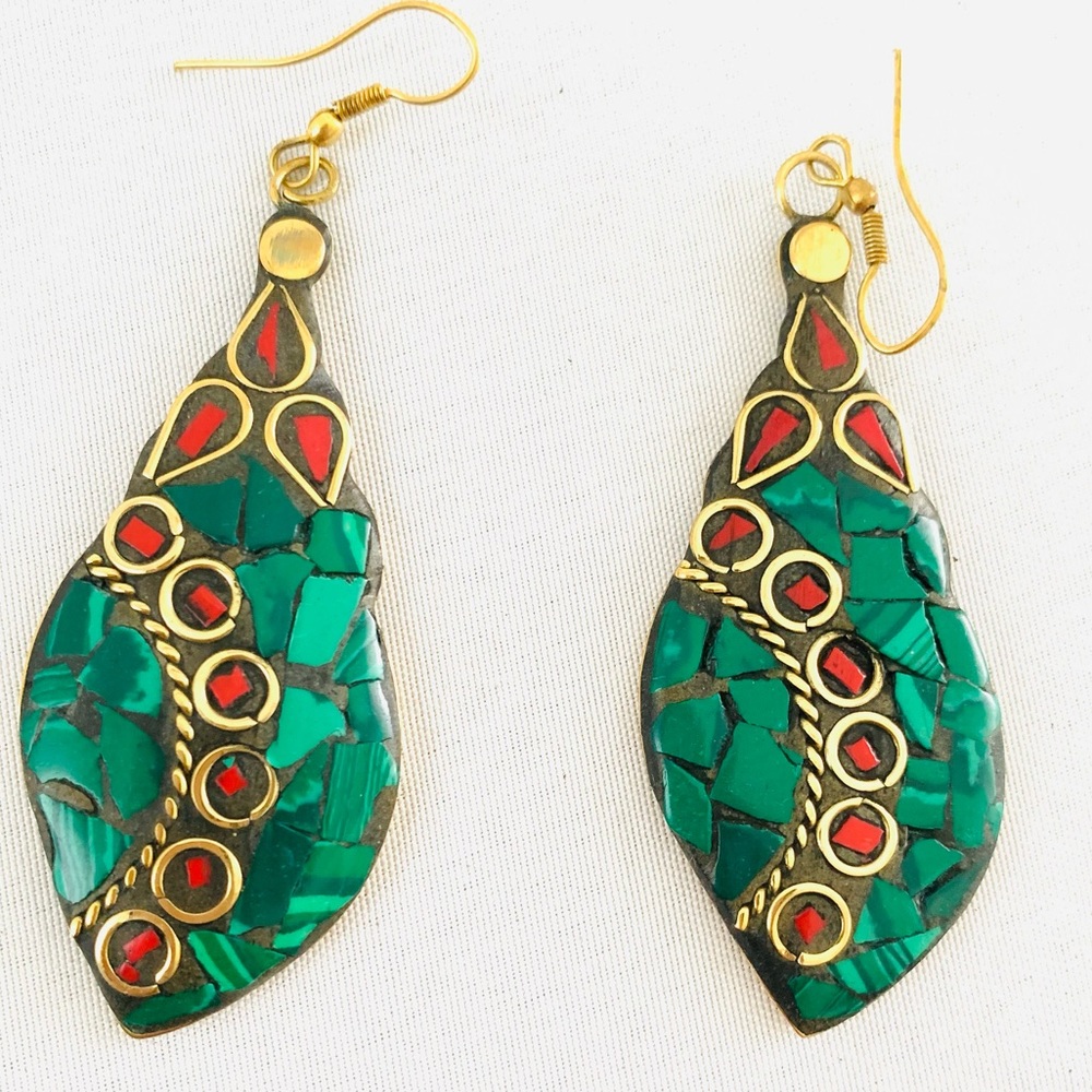 Handmade Tibetan Earring